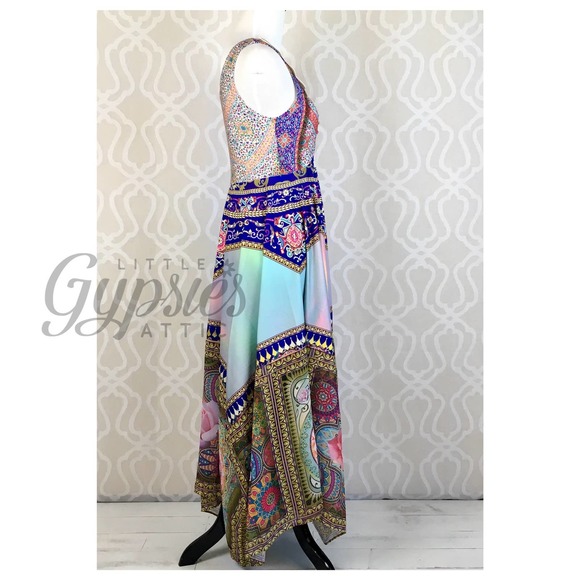 Antique Rainbow Unicorn Maxi Dress - Picture 8 of 16